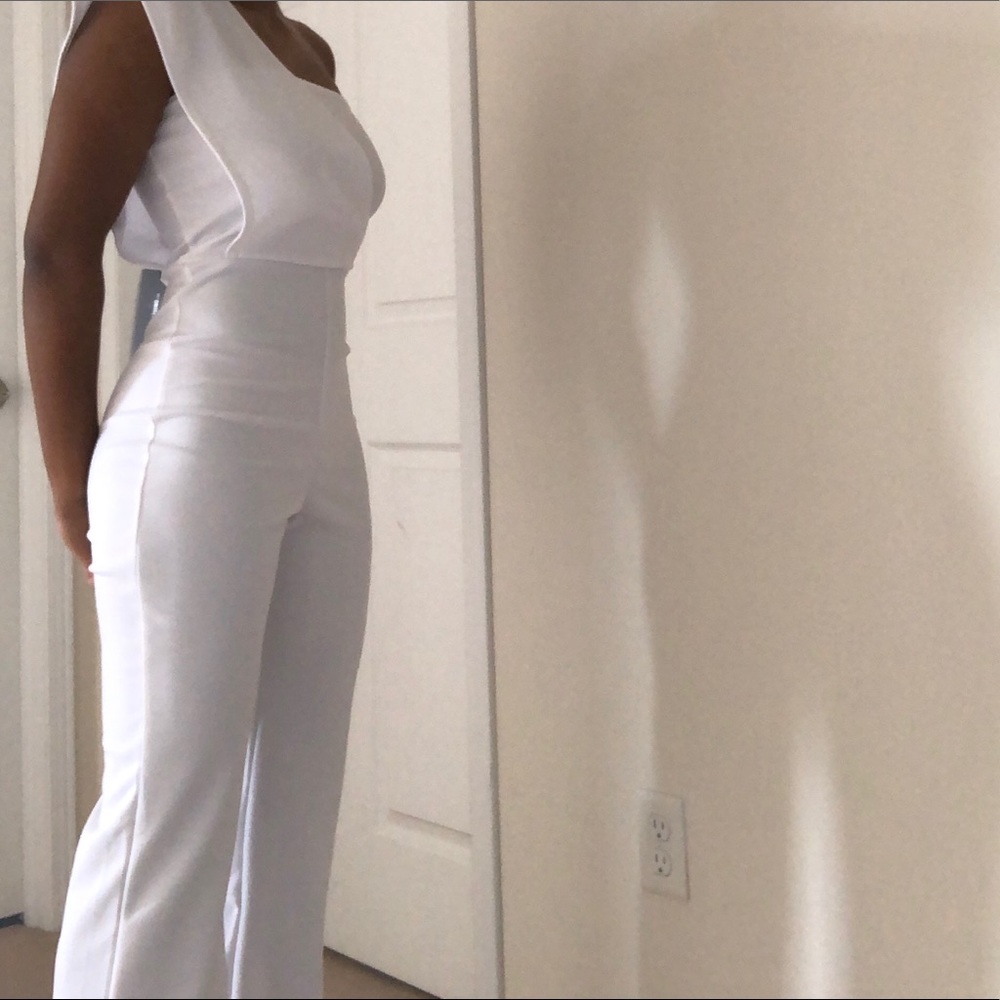 All White Jumpsuit